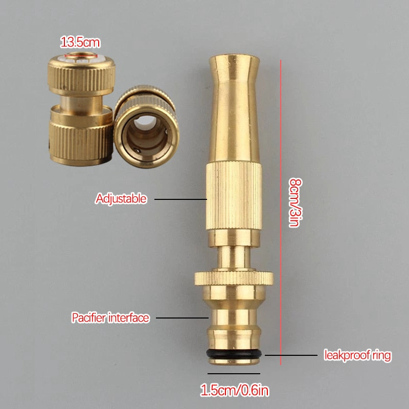 High Pressure Adjustable Hose Nozzle Water Gun