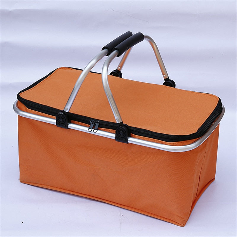 Travel Fresh Cooler Foldable Camping Basket