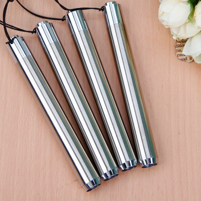 Stainless Steel Mini Pocket Torch Lamp