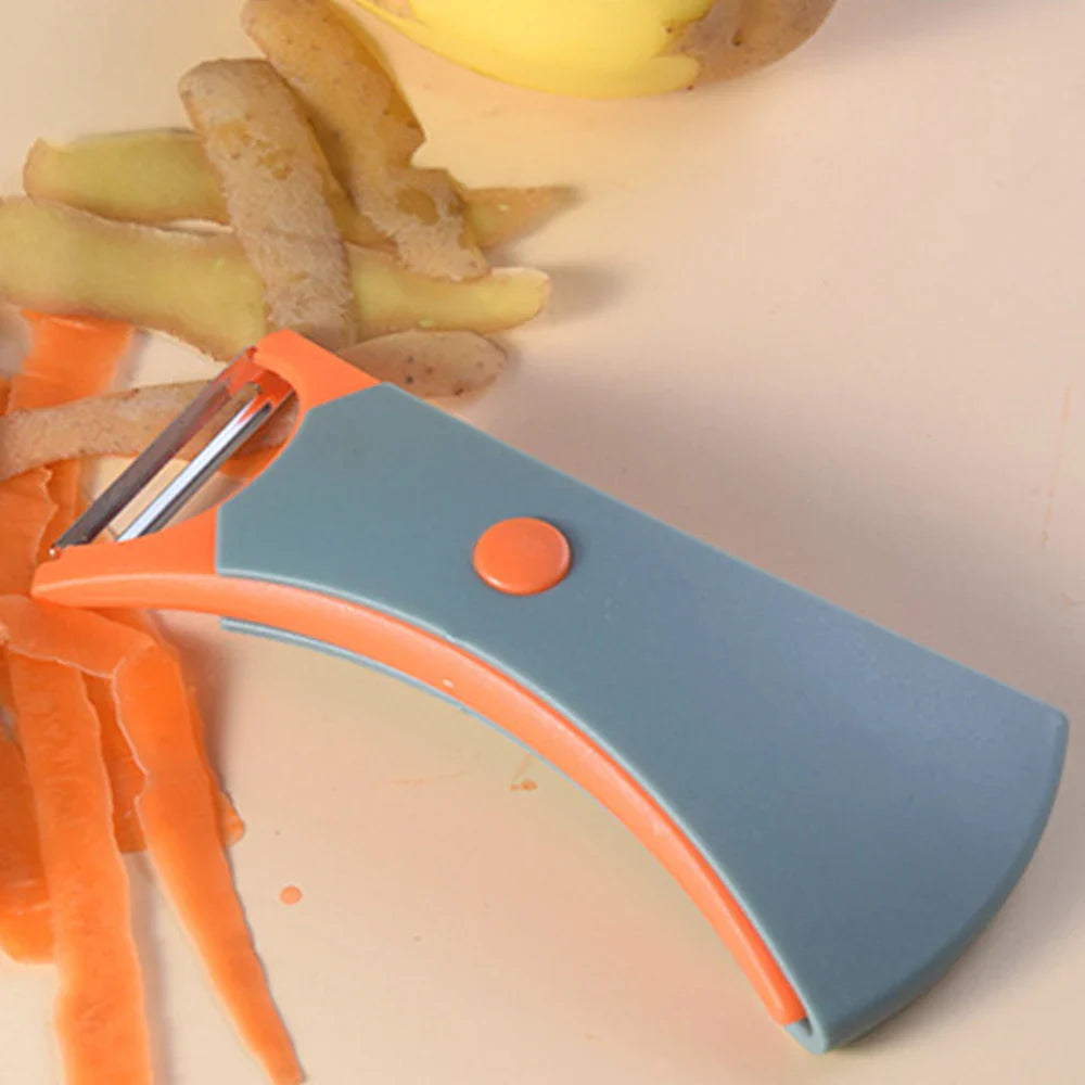 Slice Ease Dual-Action Fruit & Veggie Peeler