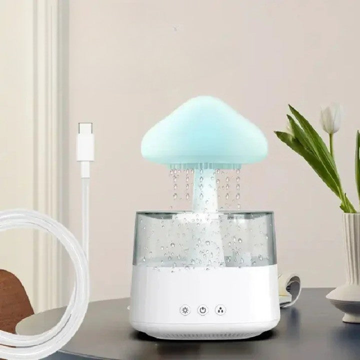 Cloud Rain Forest Aromatherapy Humidifier Lamp