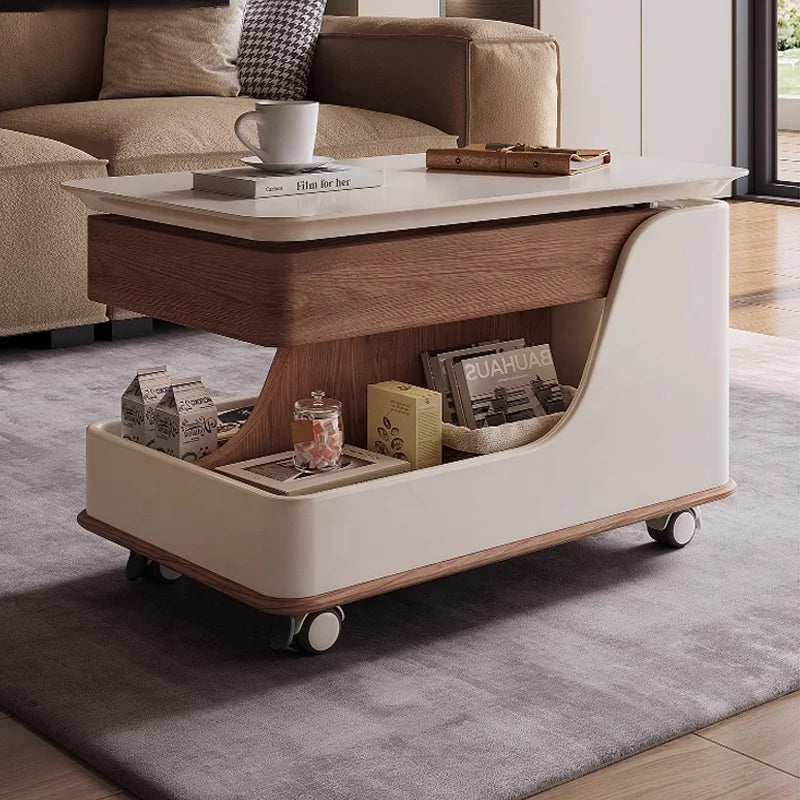 Space Saving Creative Movable Coffee Side Table