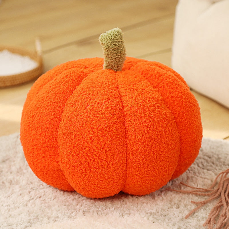 Soft Pumpkin Plush Halloween Pillows