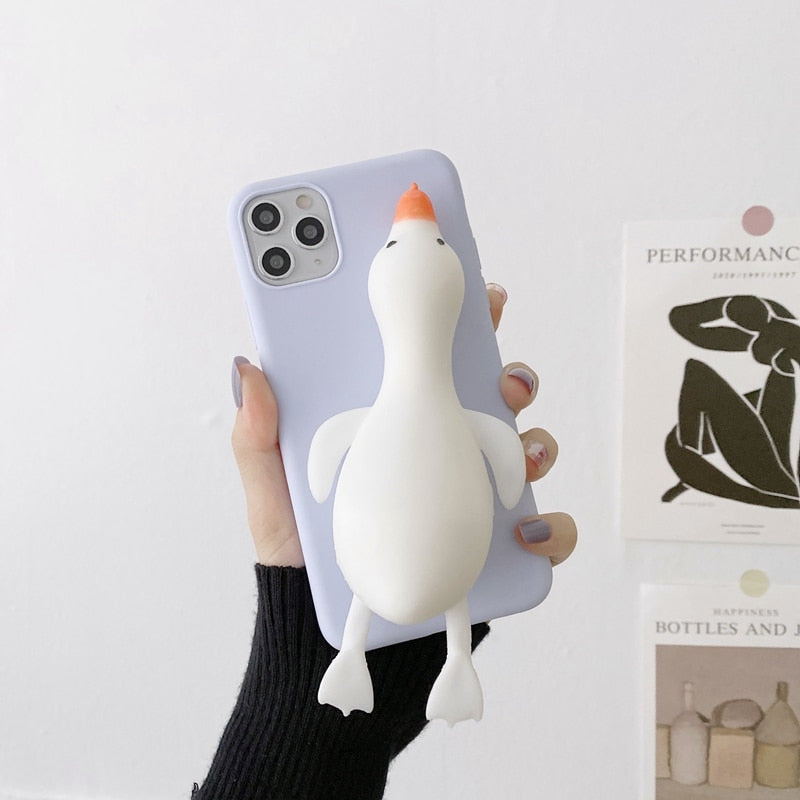 Goofy Goose Stress Reliever iPhone Case