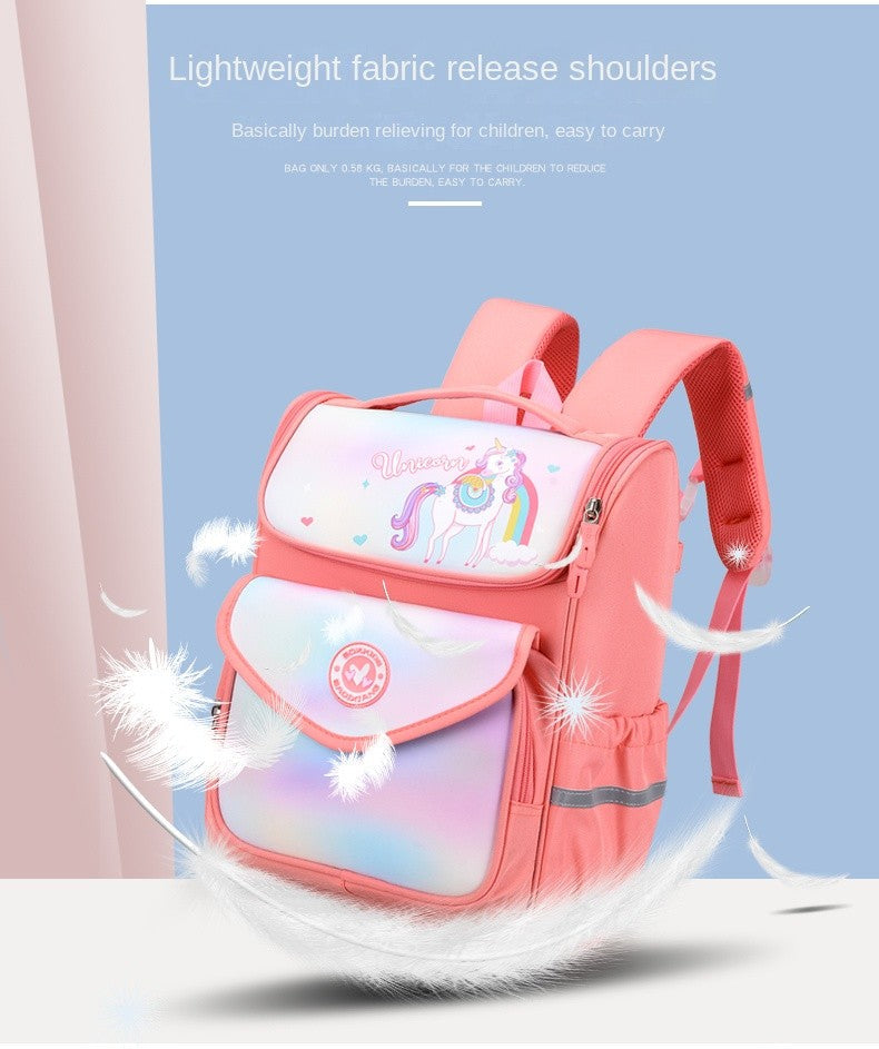 Reflective Large Waterproof Kids School Bag