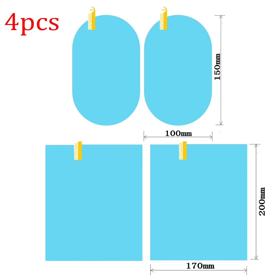 Sticky Rain-proof Car Window Film