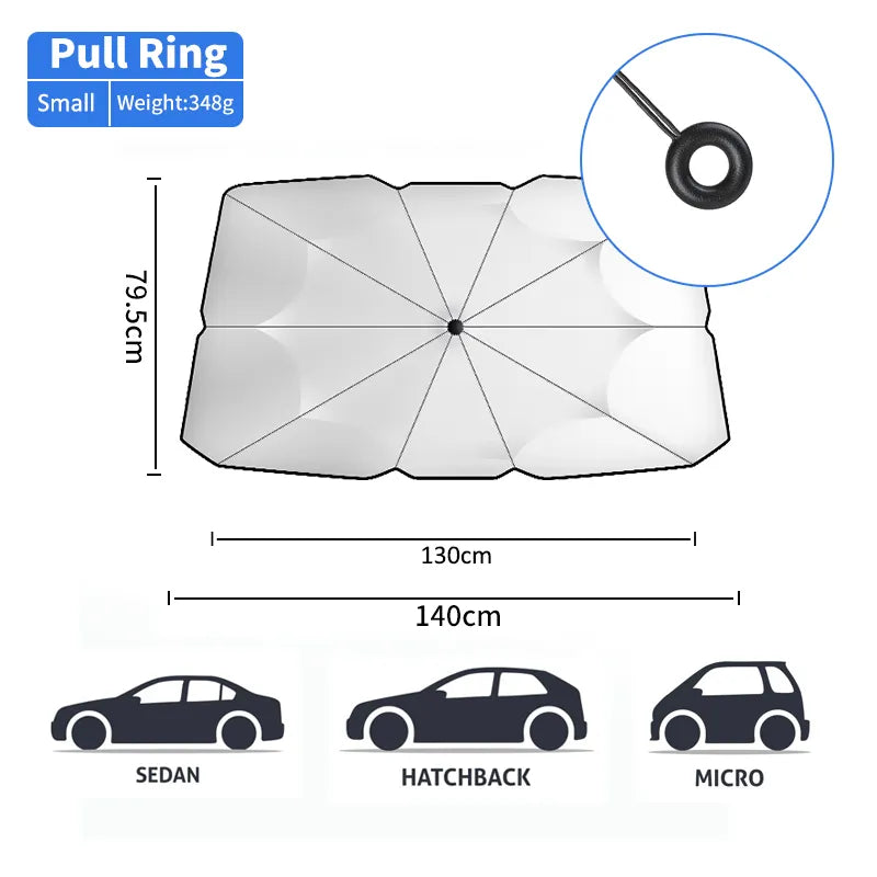 Sunshield Foldable Car Windshield Umbrella