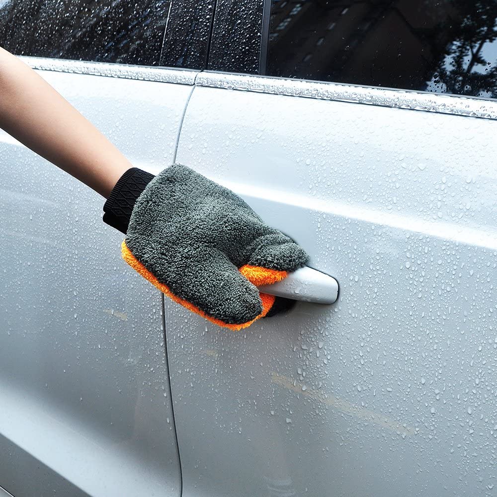 Double-Sided Car Detail Cleaning Glove