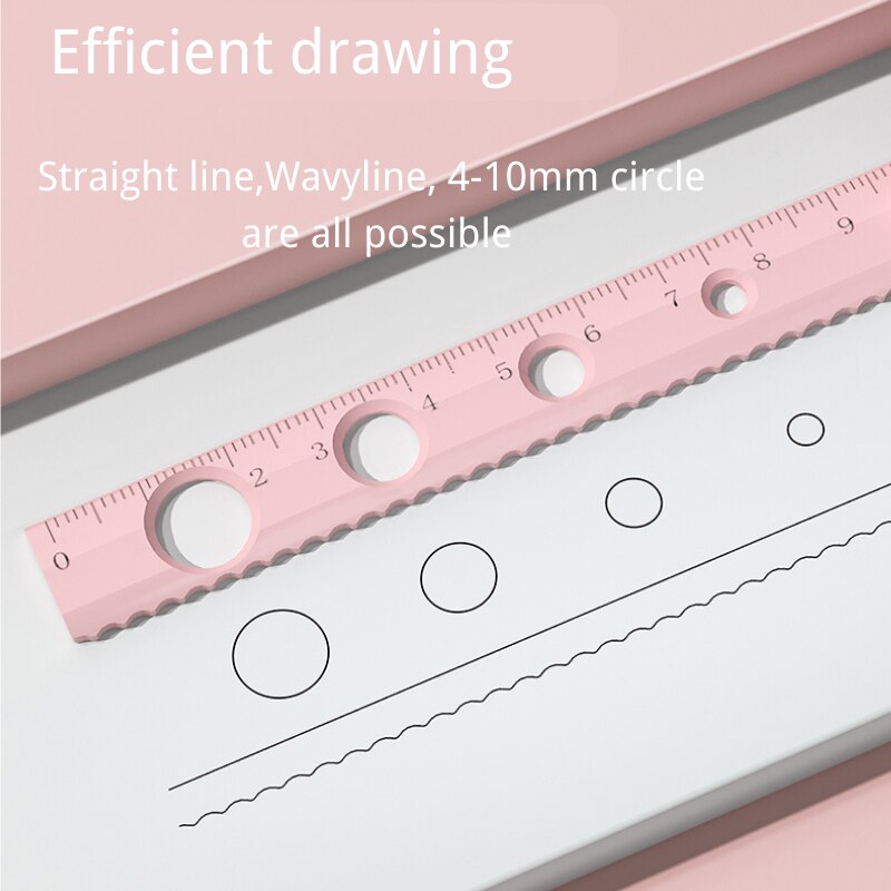 Multifunctional Stationery Pencil Geometry Tool