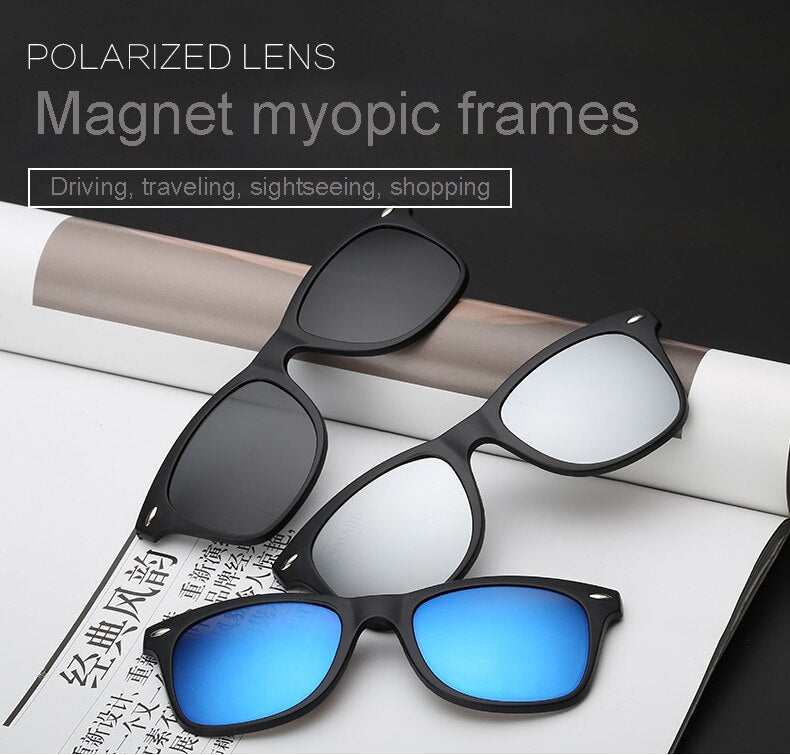 Magnetic Optical Polarized Sunglasses