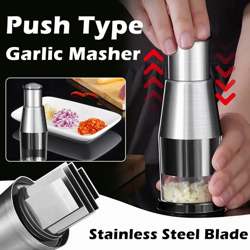 Handheld Manual Food Chopper Slicer