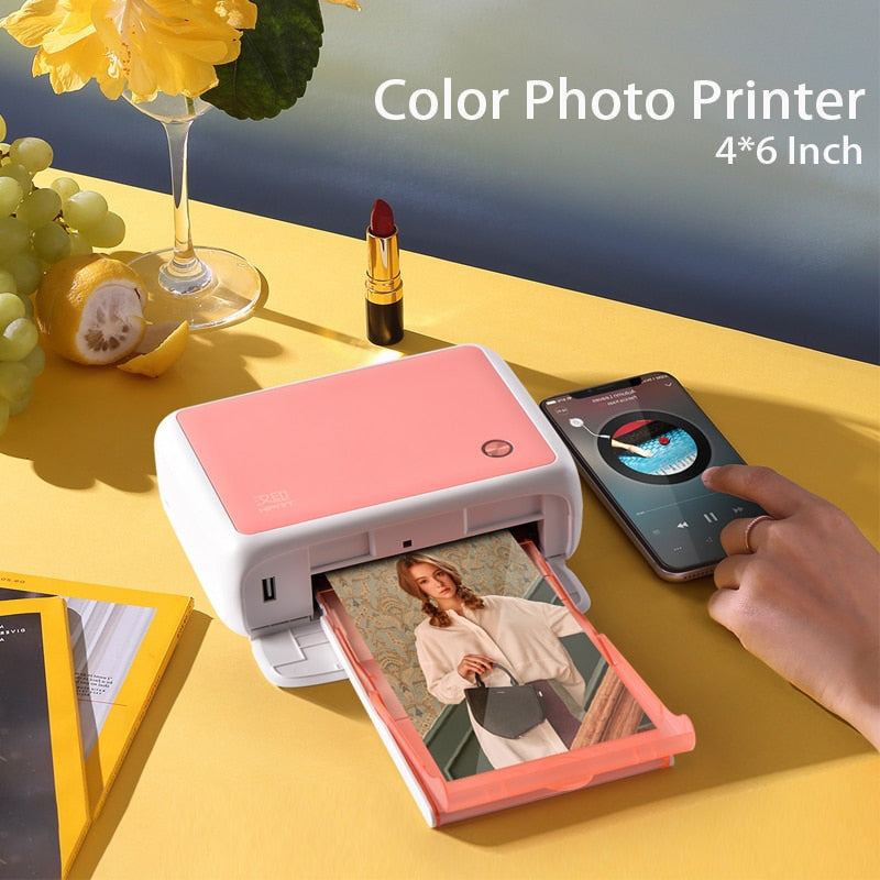 Inkless Portable Wireless Photo Printer