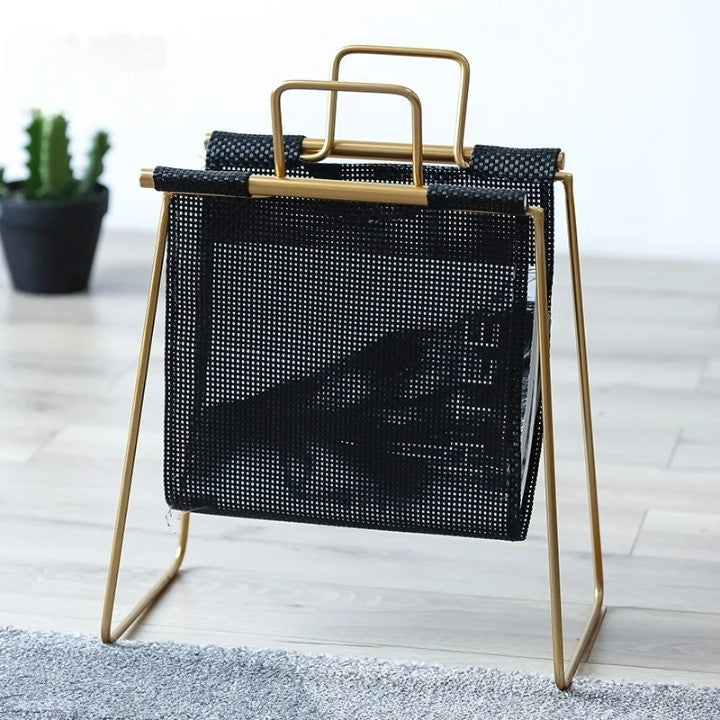 Elegant Minimalist European Floor Magazine Organizer