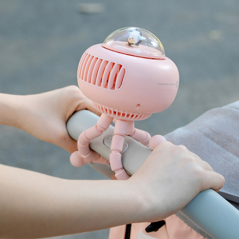 Portable Flexible Cute Baby Stroller Fan