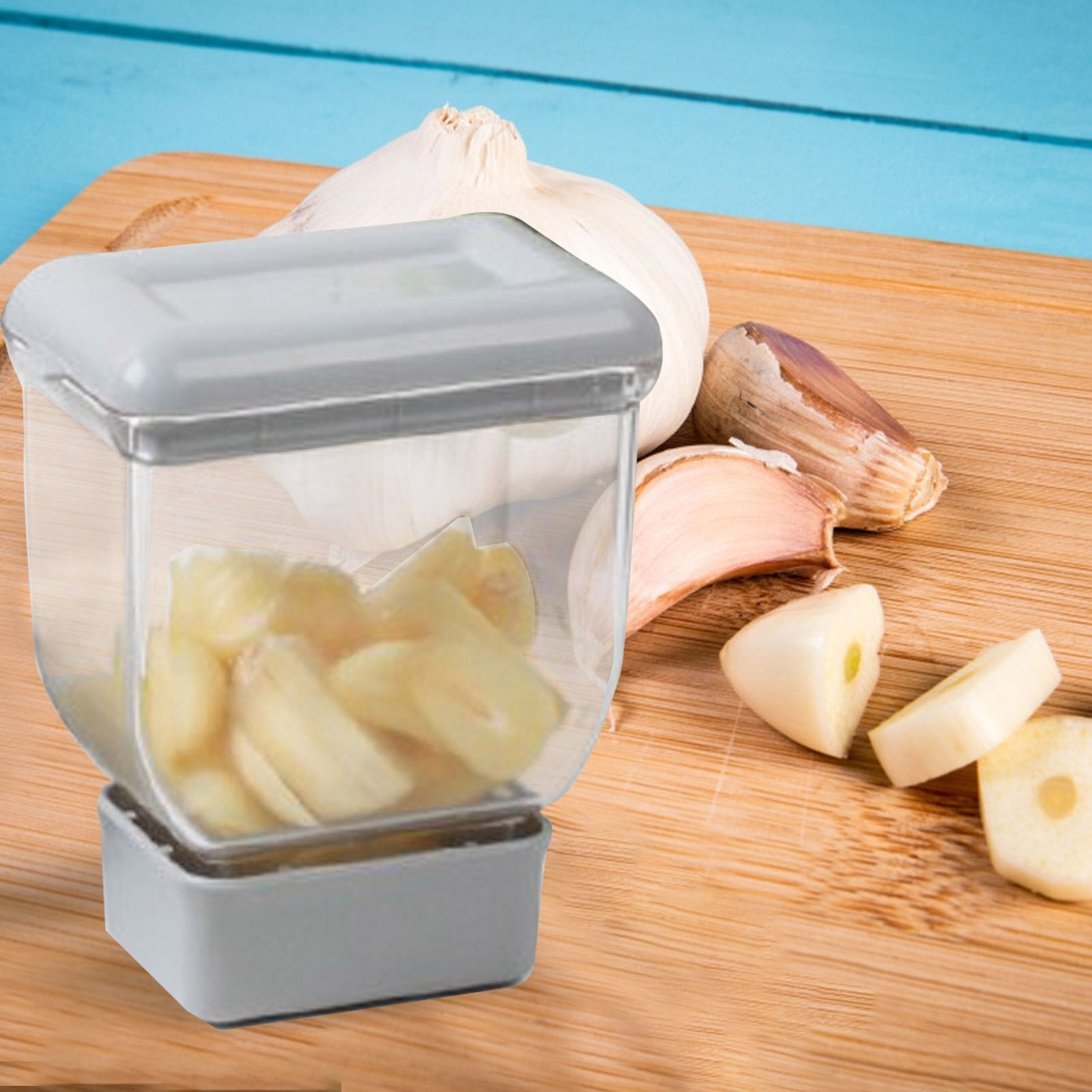 Stainless Steel Manual Garlic Slicer