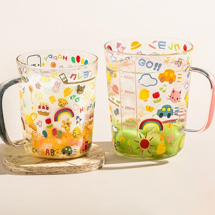 Cartoon Measuring Glass Cup