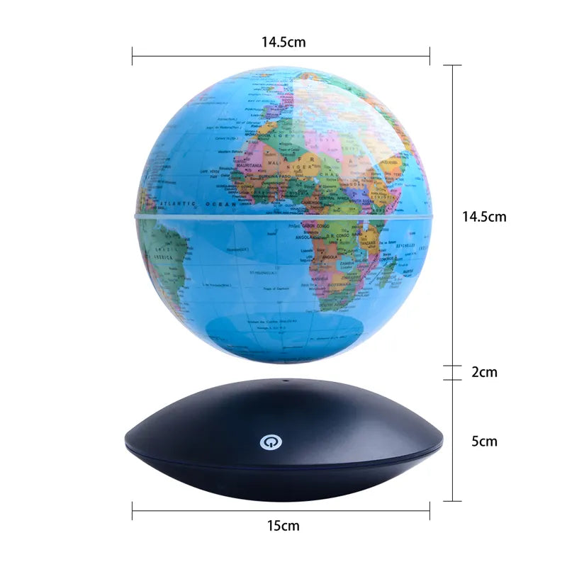 Levitating Globe Interactive Lamp