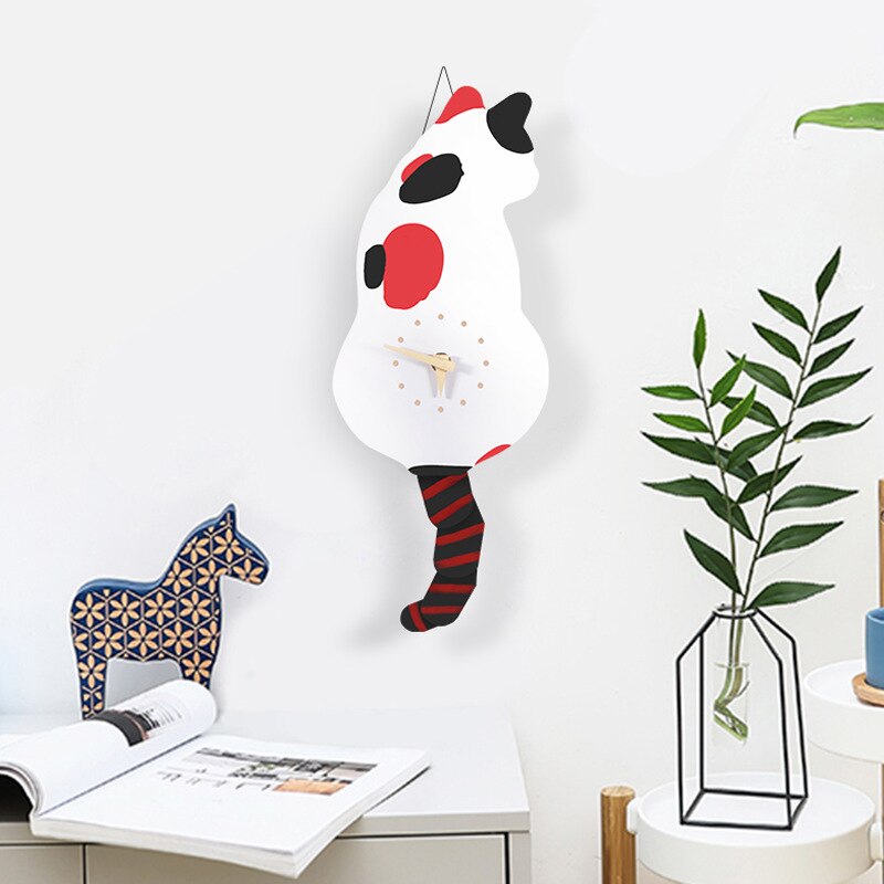 Creative Cat Wall Clock