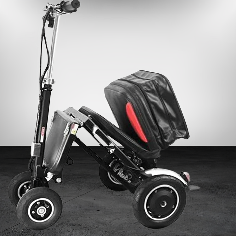 Foldable 4-Wheel Electric Elderly Mobility Scooter