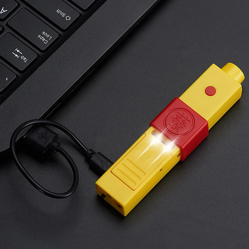 Remote Activation Windproof LED Display Lighter