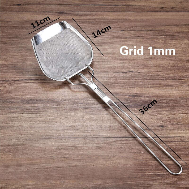 Stainless Steel Fryer Strainer Spatula