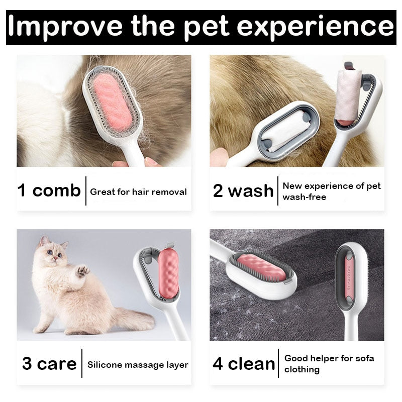 Pet Grooming Gravity Brush