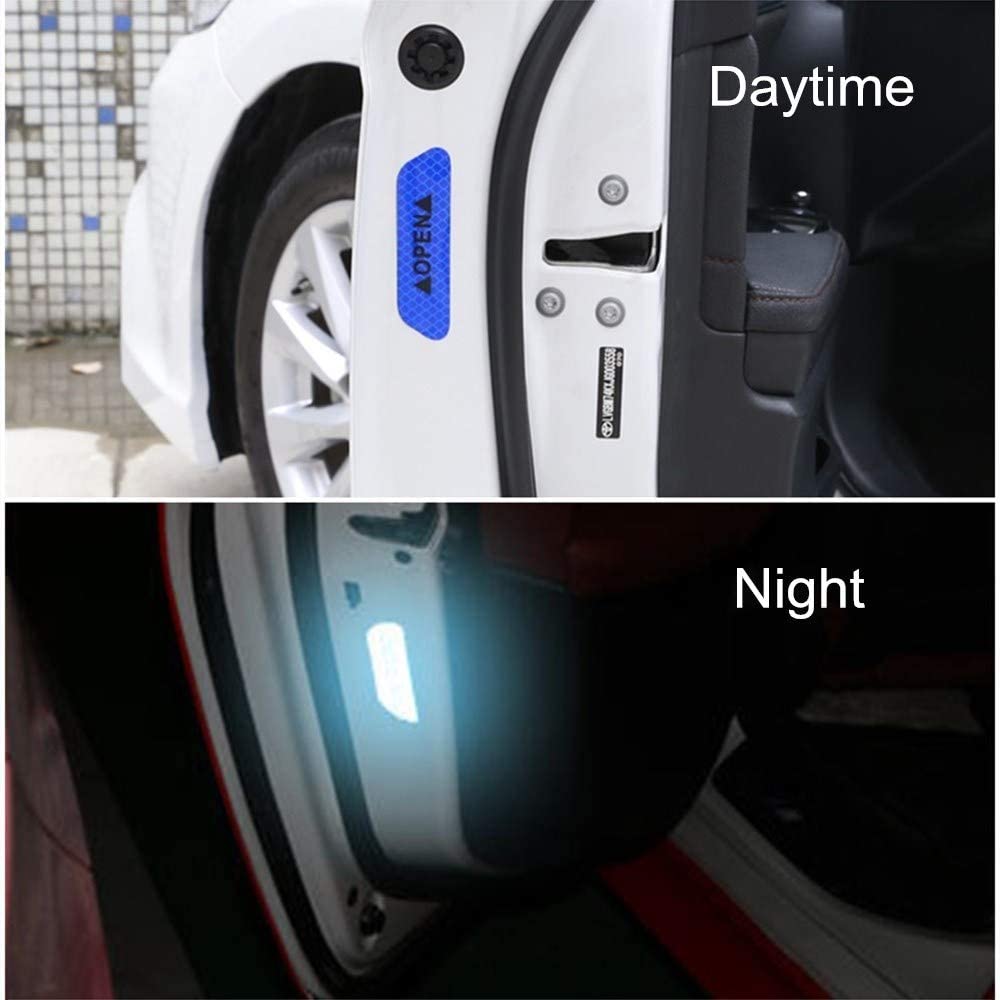 4PCS City Light Reflective Alert Stickers