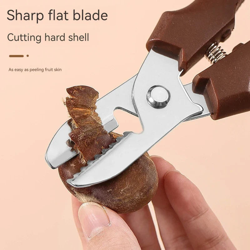 Effortless Snap Chestnut Cutter