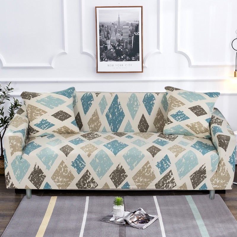 Modern Non-slip Colorful Elastic Sofa Cover