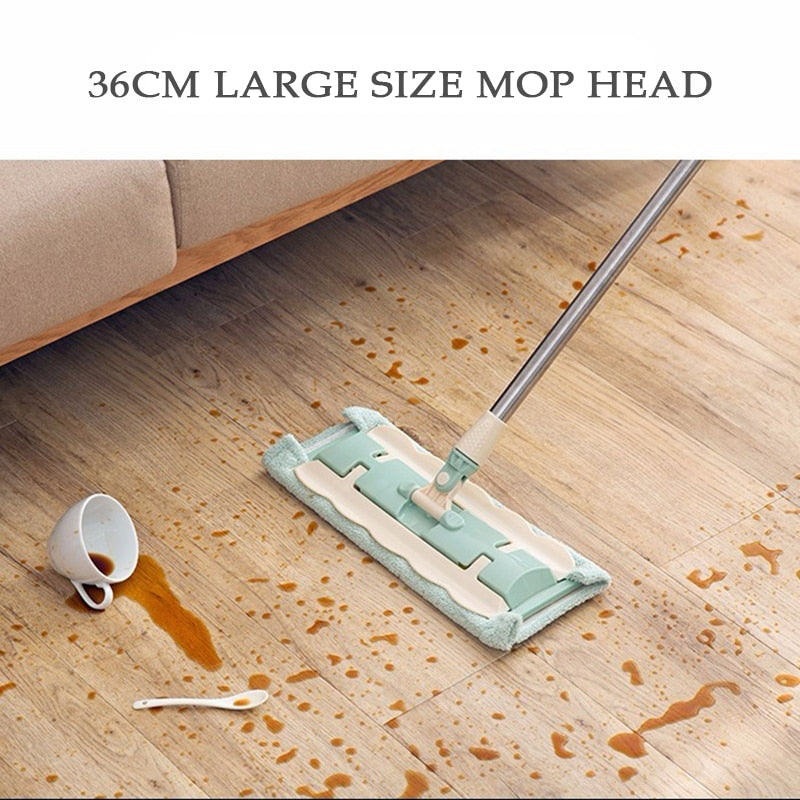 360 Degree Telescopic Large  Flat Mop