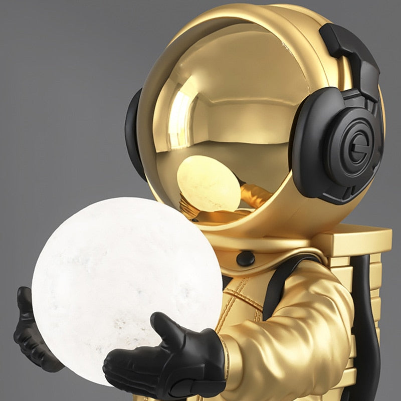 Creative Astronaut Statue Home Decor Lamp