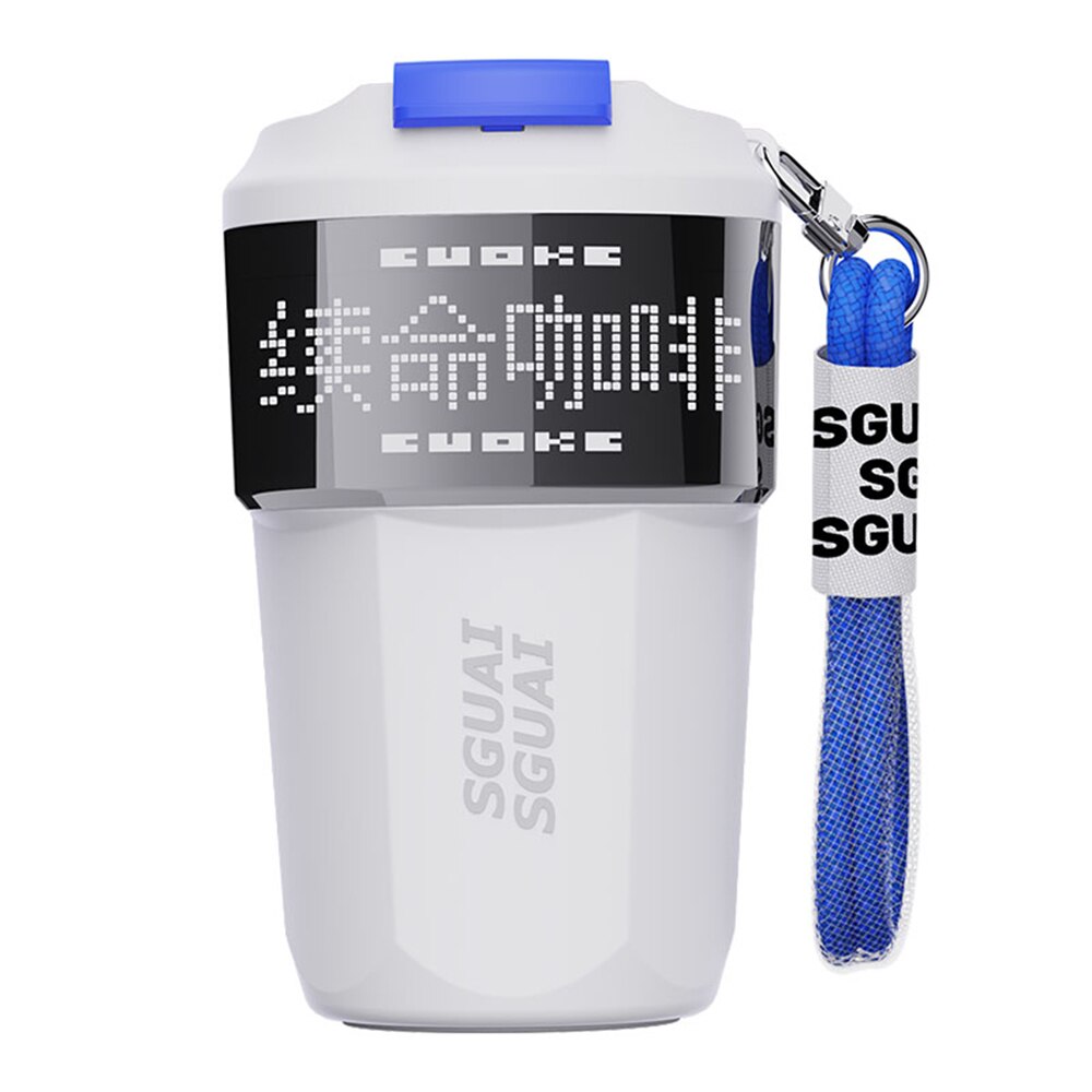 Smart Digital Pixel Stainless Steel Thermos Cup