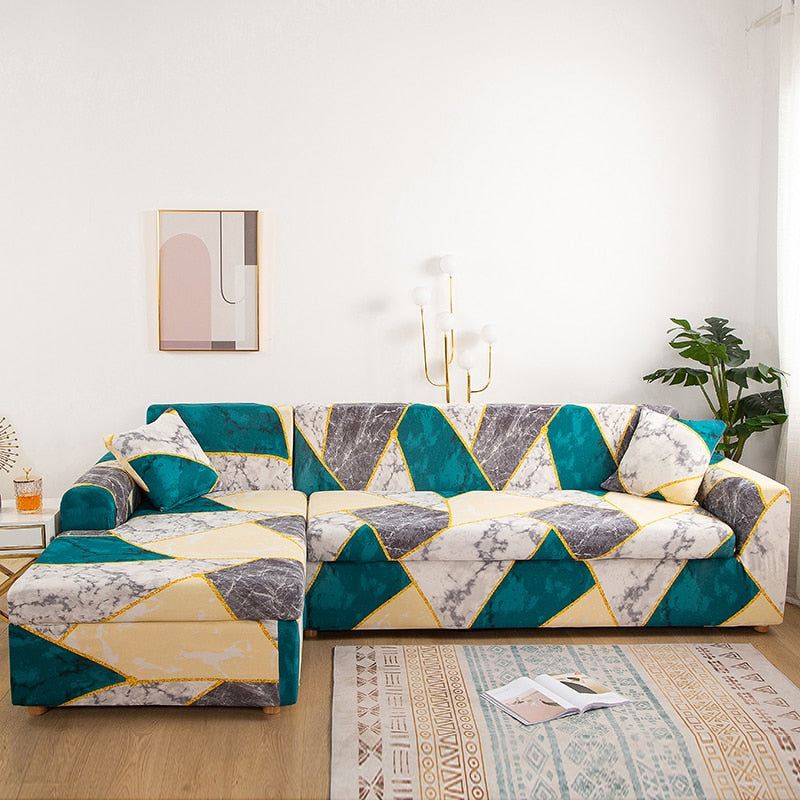 Modern Non-slip Colorful Elastic Sofa Cover