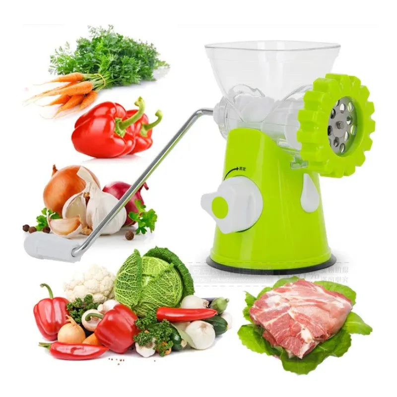 Homemade Manual Meat Grinder Mincer Machine