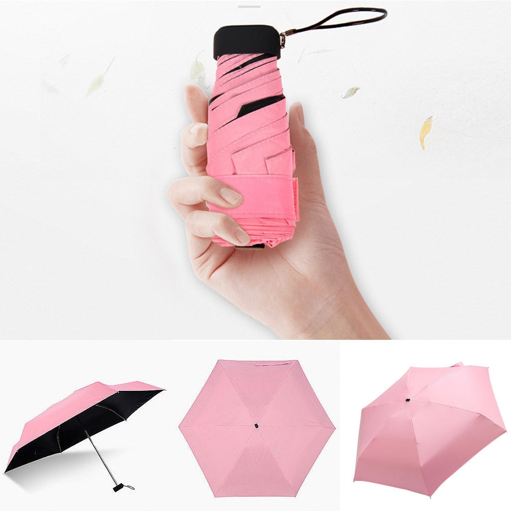 Folding Ultra Mini Pocket Umbrella