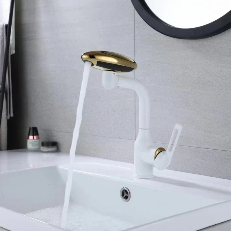 Multifunctional Waterfall Rotating Nordic Basin Faucet