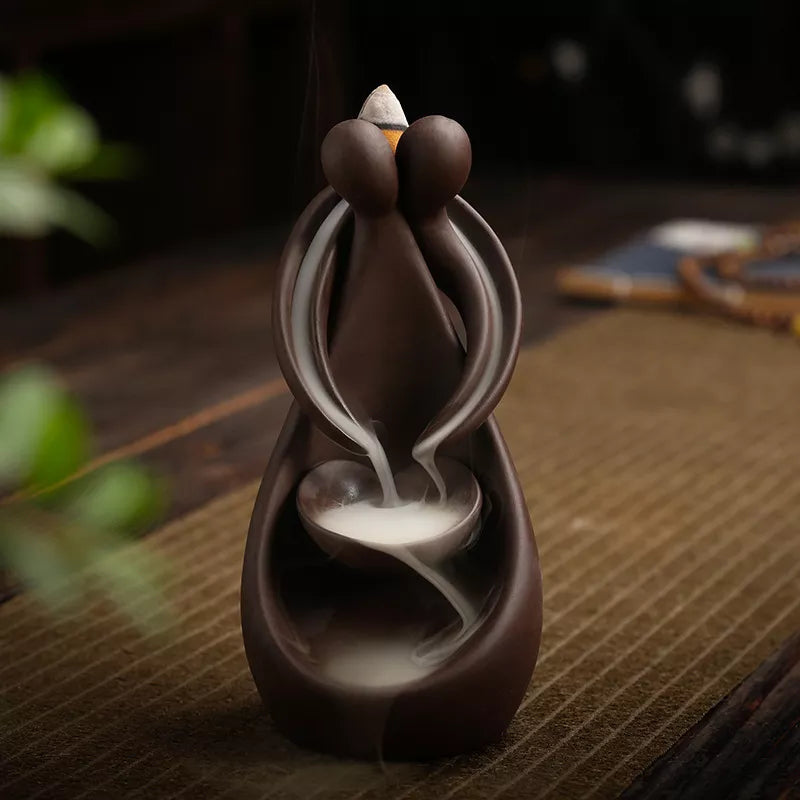 Zenfalls Ceramic Handmade Backflow Incense