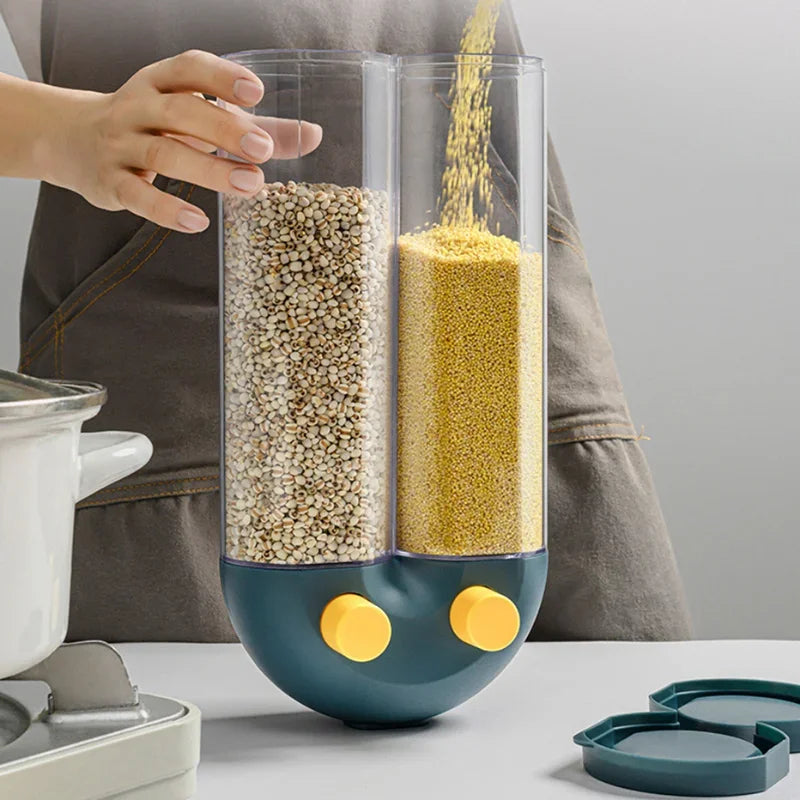 Clear View Wall-Mounted Multi Grain Dispenser