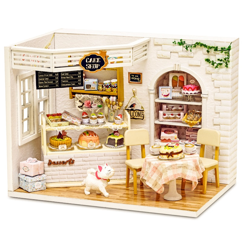 Miniature DIY Japanese Building Toys Kit