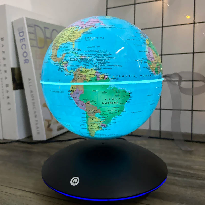 Levitating Globe Interactive Lamp