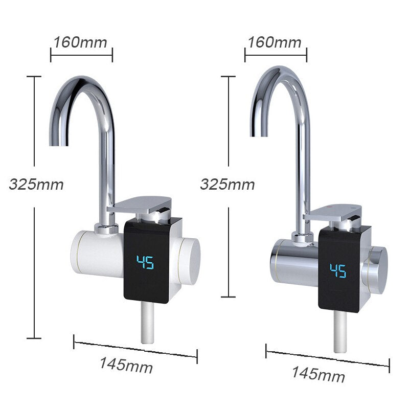 Smart Display Heating Kitchen Faucet