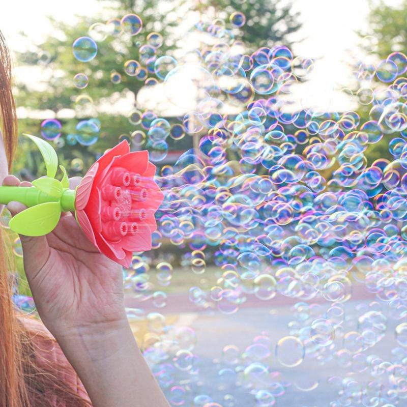 Flower Bubble Maker Toy