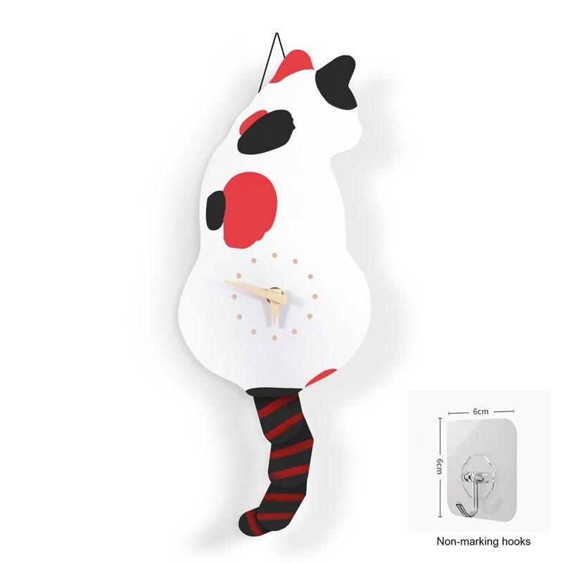 Creative Cat Wall Clock