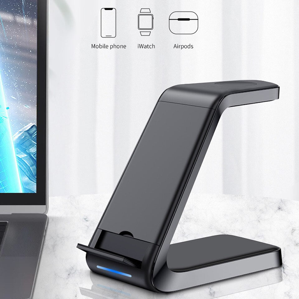 3in1 Magnetic Wireless Charger Stand