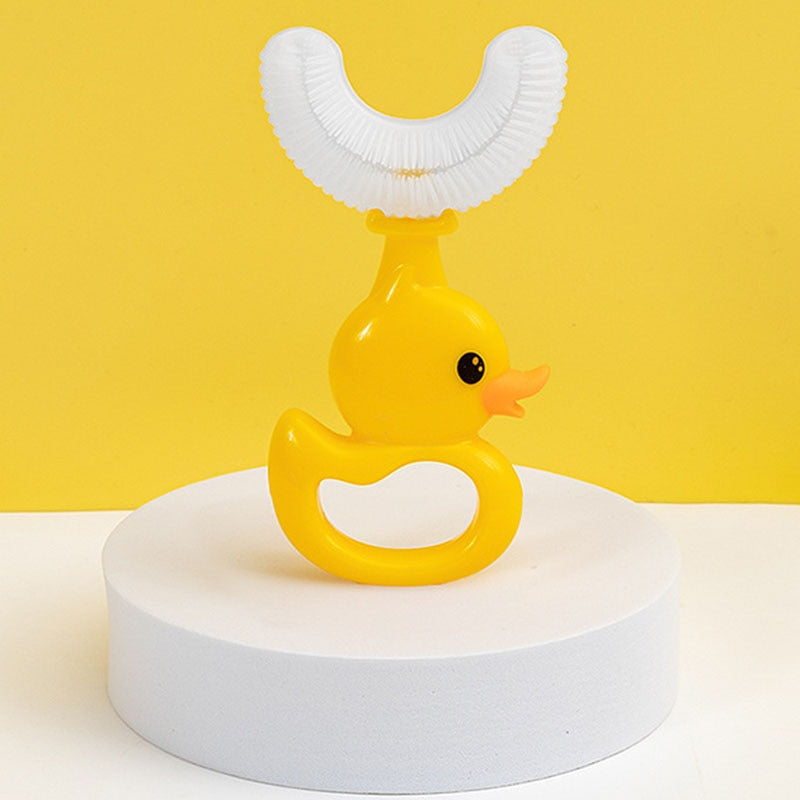 Duck U-Shaped Kids Toothbrush