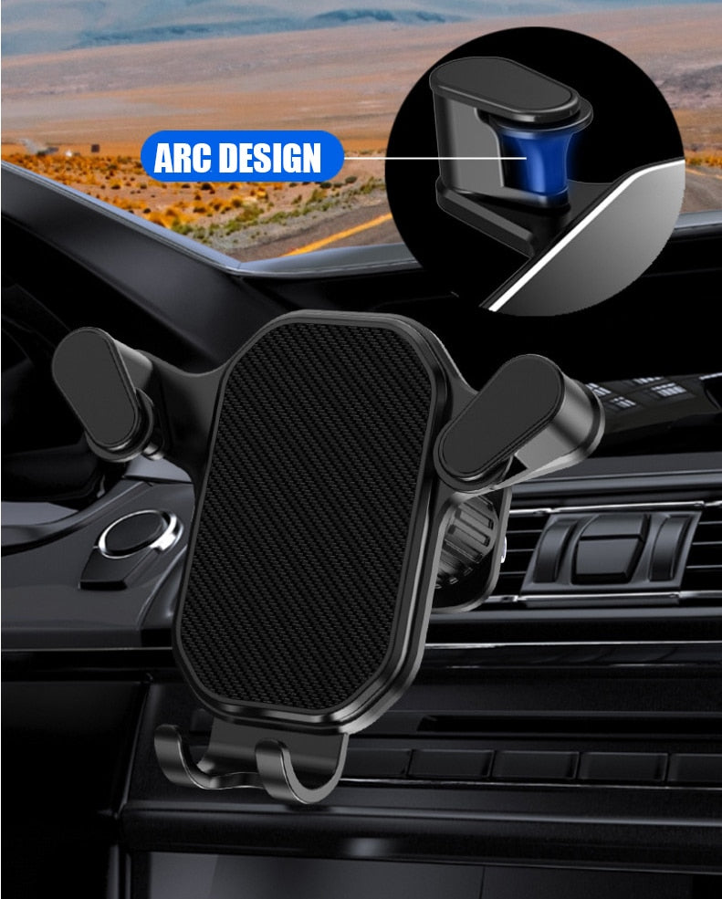 Universal Air Vent Rotating Car Phone Holder