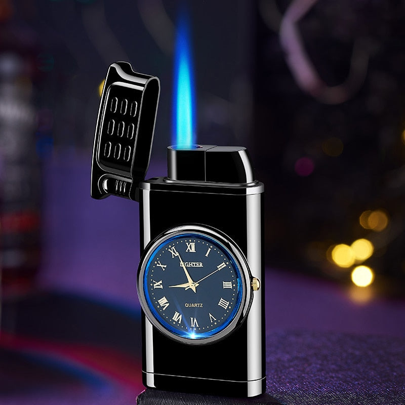 2in1 Elegant Windproof Lighter Watch