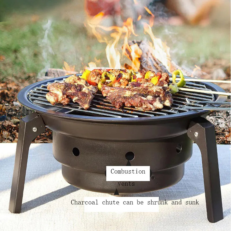 Portable Non-Stick Elite Adventure Camping Grill