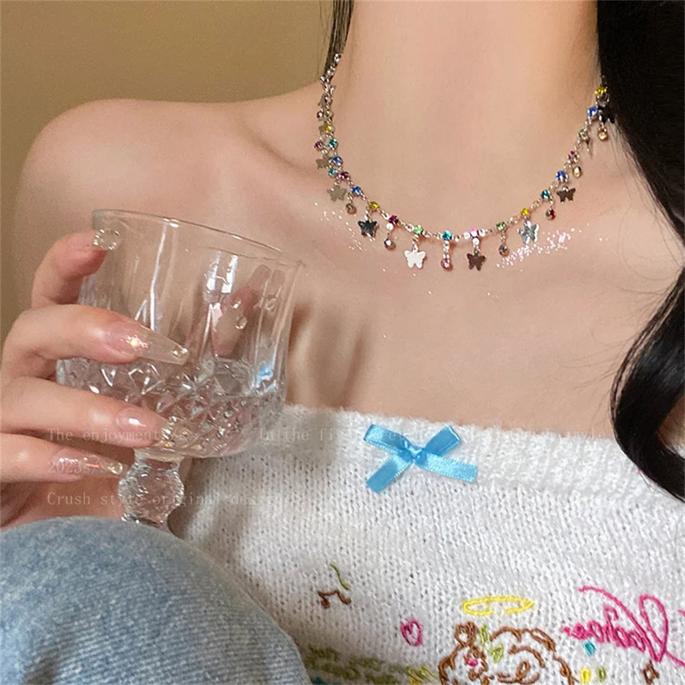 Treasure Pearl Delicate Zircon Necklace