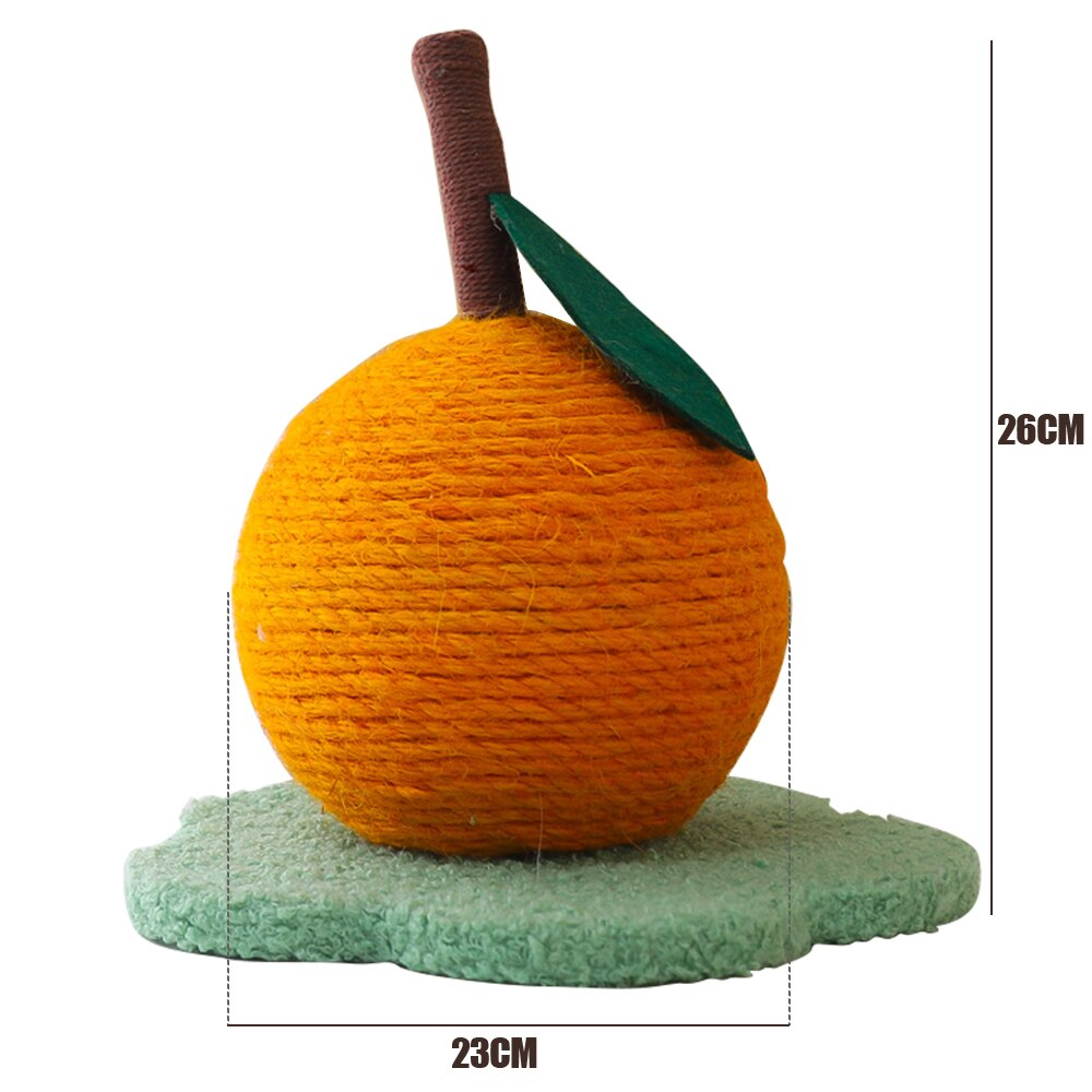 Orange Tree Pet Scratching Toy